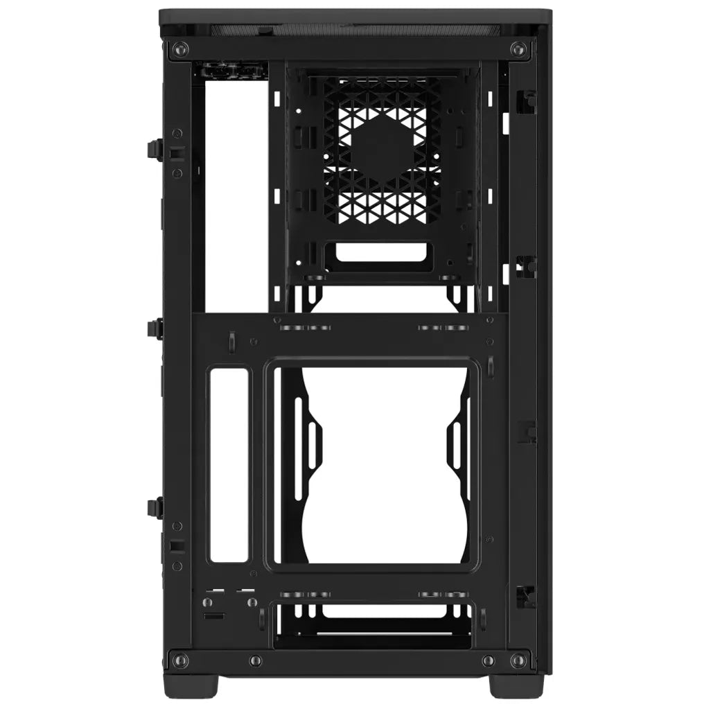 2000D Airflow ITX-Tower; Black; Slim fans/FS PSU only