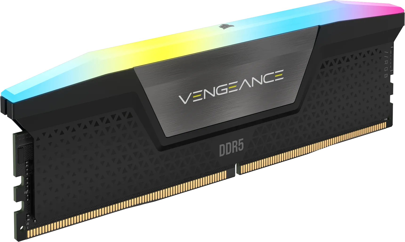 CORSAIR VENGEANCE RGB DDR5 16GB (2 x 8GB) DDR5 5200 CL40-40-40-77 1.25V Intel XMP - BLACK - image 7