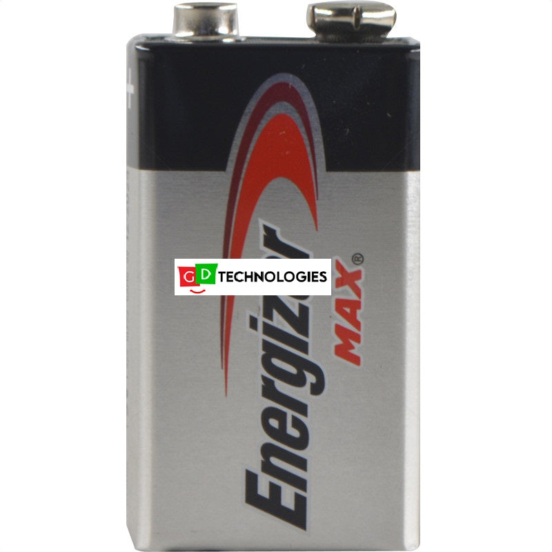 BATTERY - 9V ENERGIZER ALKALINE 48MM x 26MM x 17MM