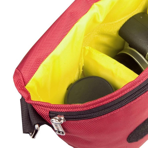 B-COLORS RASPBERRY YELLOW BAG FOR CAMERA - image 2