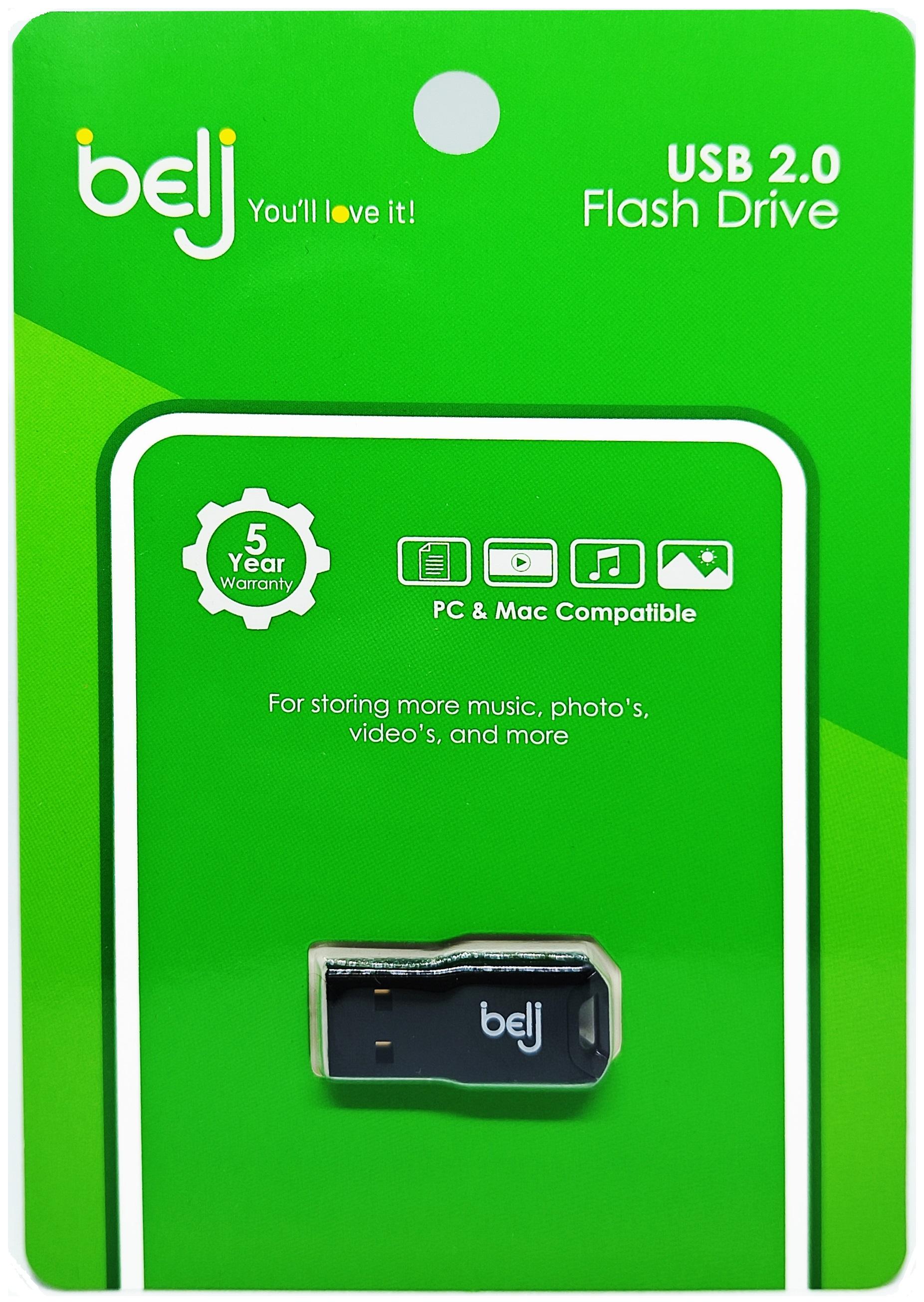 BELJ 32GB USB 2.0 FLASH DRIVE