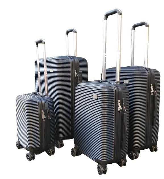 4-IN-1 LUGGAGE SET - RIBBED