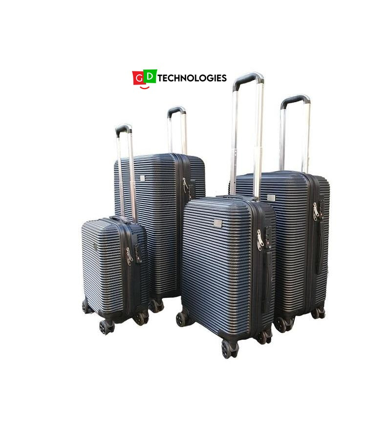 SILKINDER 4-IN-1 LUGGAGE SET - RIBBED
