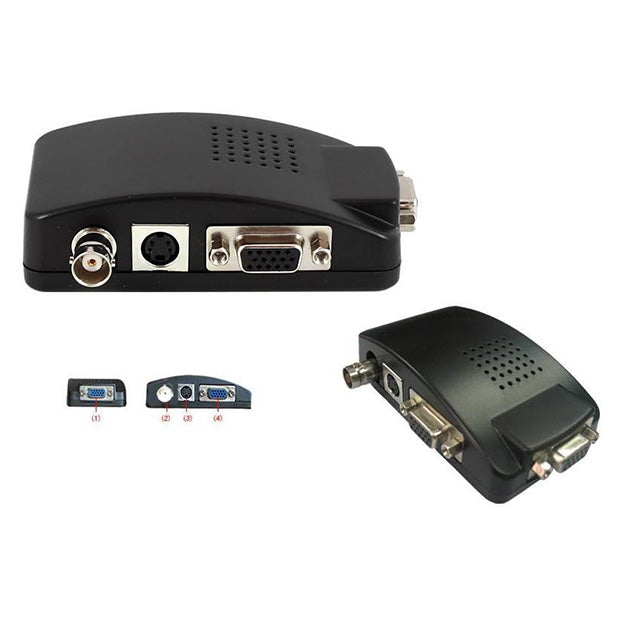 BNC + SVIDEO TO VGA - image 2