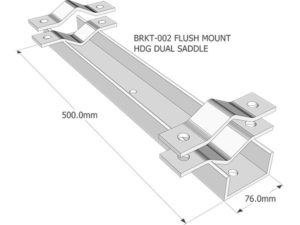 Flush Mount Bracket Heavy Duty