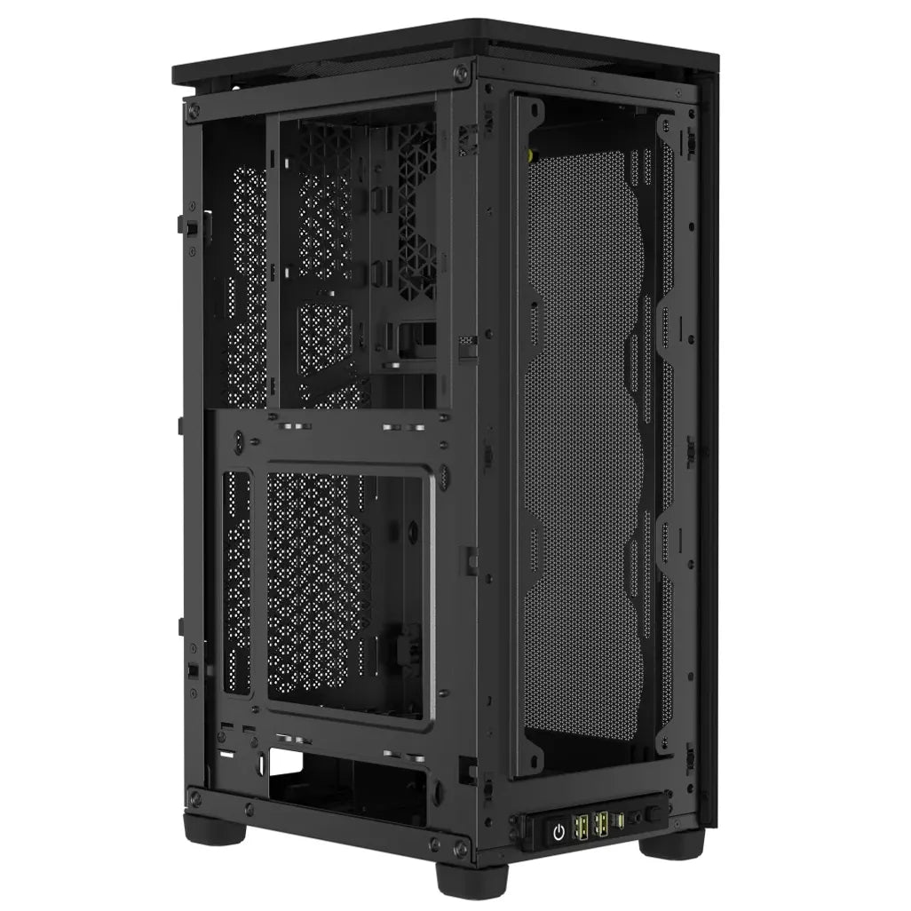 2000D Airflow ITX-Tower; Black; Slim fans/FS PSU only