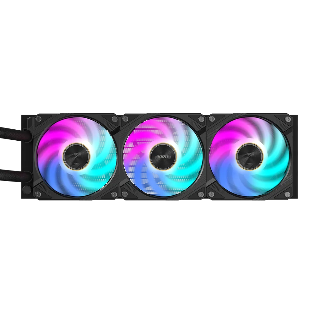 GIGABYTE AORUS WATERFORCE X II 360 360mm cooler; Intel 115x;1200;1700;1851 / AMD TR4; AM5; AM4; sTR5 - image 4