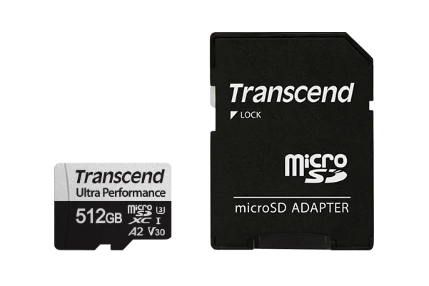 TRANSCEND 340S 512GB ULTRA PERFROMANCE MICRO SD UHS-I  U3 V30 A2 CLASS10 - READ 160 MB/S - WRITE 125MB/S - WITH SD ADPTOR - image 6