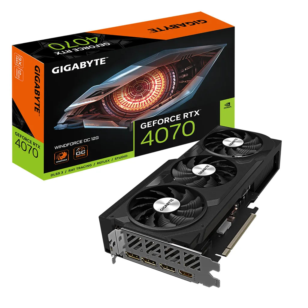 Gigabyte GeForce RTX 4070 Ti SUPER WINDFORCE OC 16G, GeForce RTX 4070 Ti SUPER, 16 GB, GDDR6X, 256 bit, 7680 x 4320 pixels, PCI Express 4.0