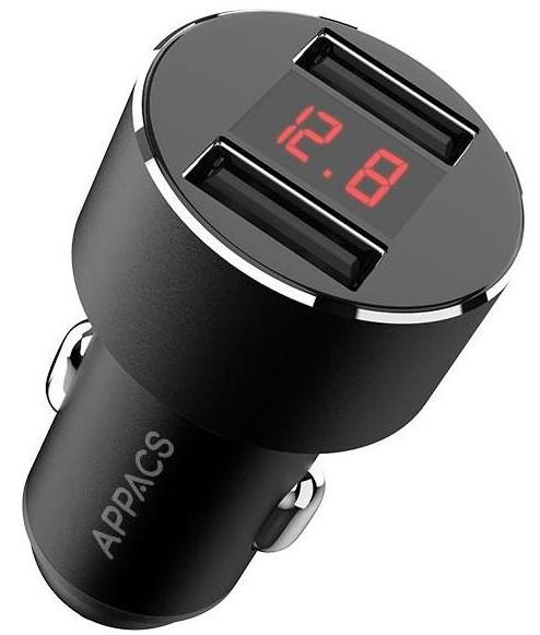 DUAL PORT CAR CHARGER WITH LED - image 2