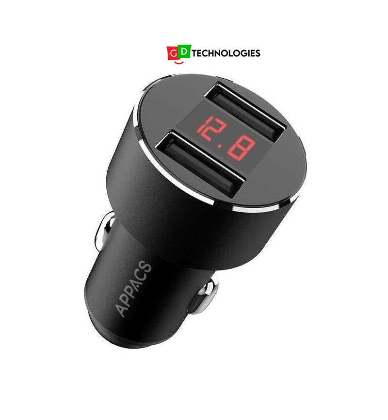 APPACS DUAL PORT CAR CHARGER