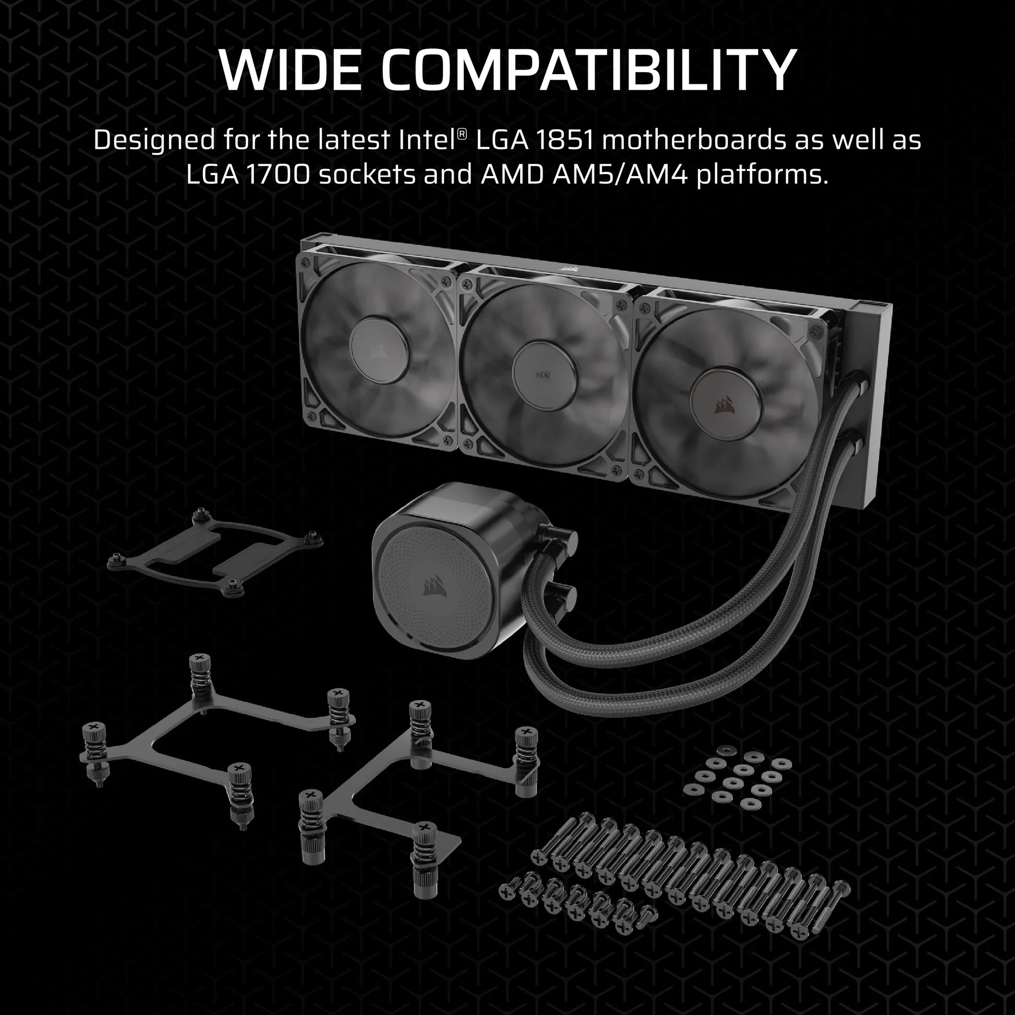 Corsair NAUTILUS 360; 360mm Radiator; Liquid CPU Cooler; Intel® LGA 1851/1700; AMD® AM5/AM4 - image 12