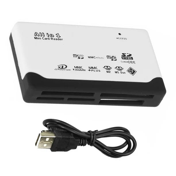 Card Reader USB 2.0 TF Memory Card Reader Fast Data Transmission