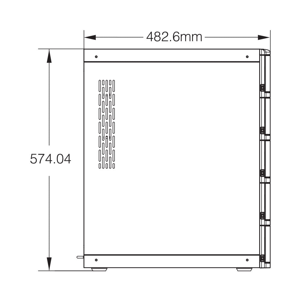 5-BAY PERSONALIZED CHARGE AND STORE CABINET (LN105HS)