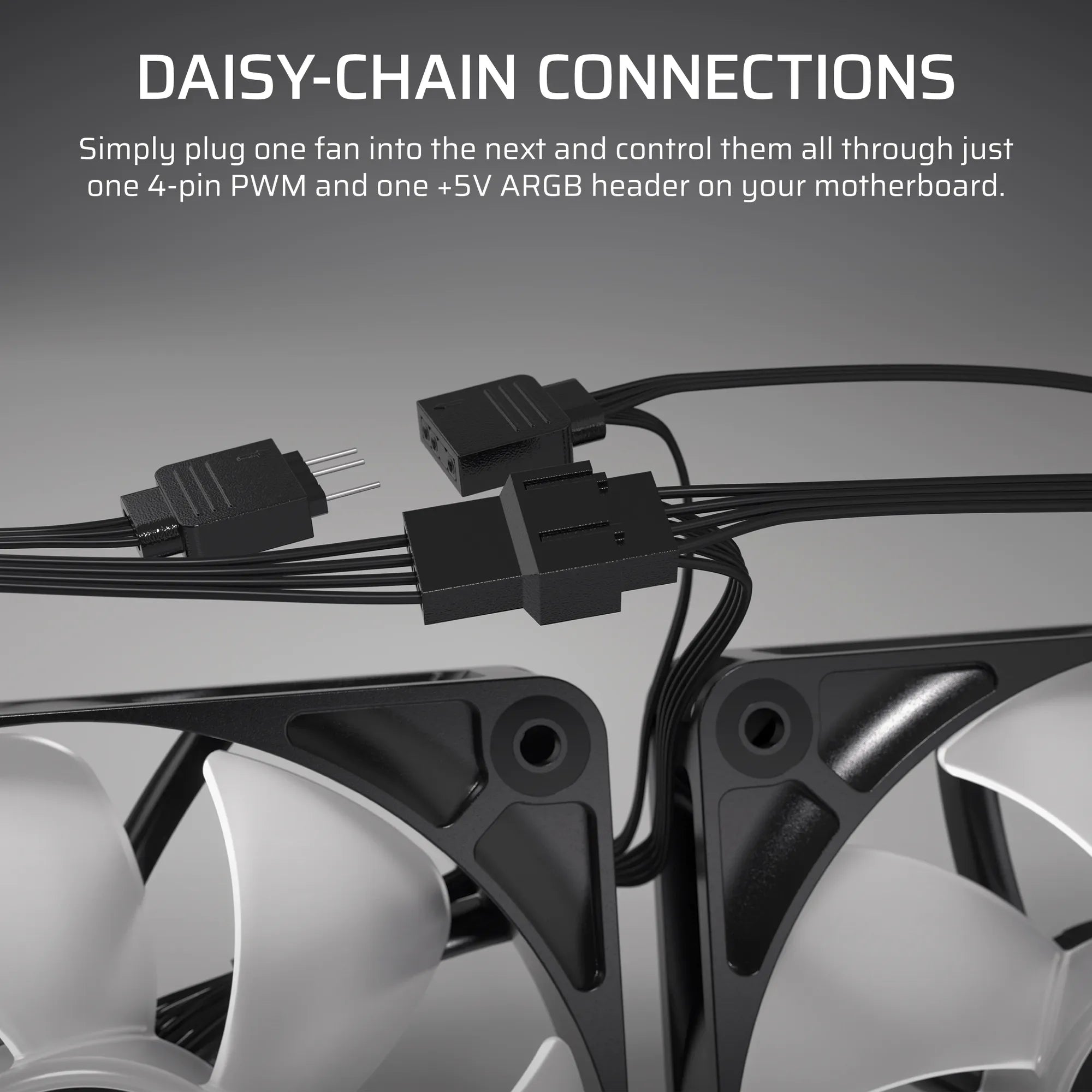 Corsair RS140 ARGB 140mm PWM Fans Dual Pack – White - image 8