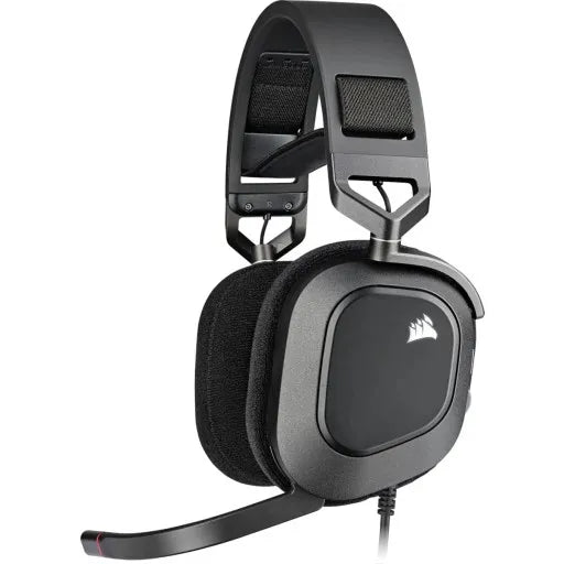 HS80 RGB USB Premium Gaming Headset with 7.1 Surround Sound; Carbon.