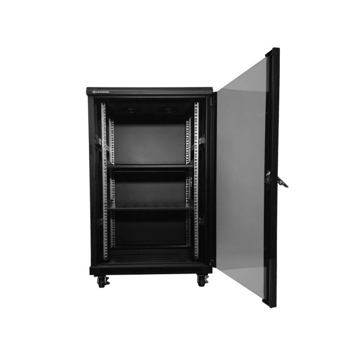Linkbasic 18U 600 Deep Cabinet 2 Fans &amp; 2 Shelves