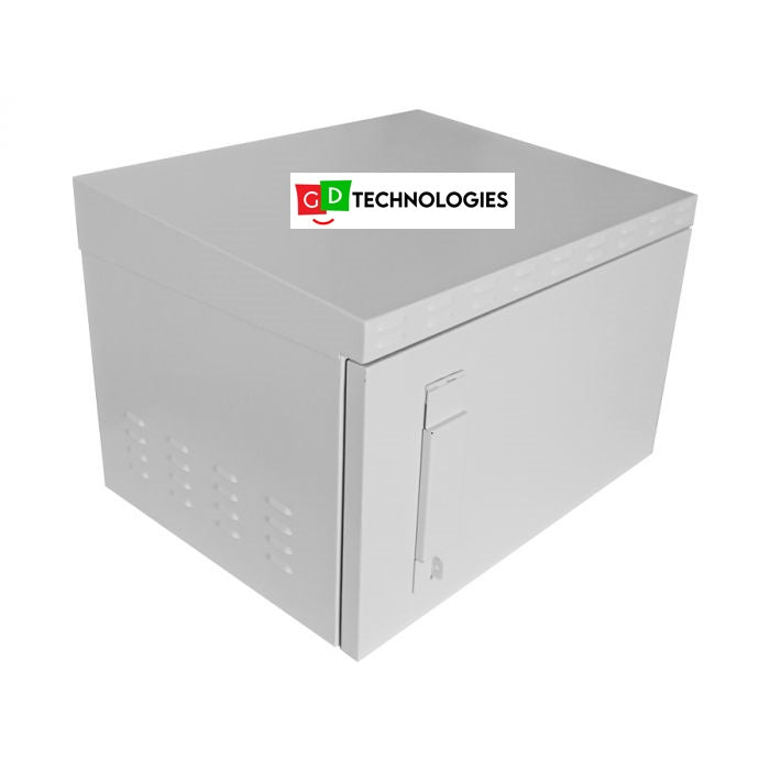 6U 450 DEEP OUTDOOR CABINET 2 X FAN