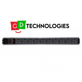 10 WAY PDU 5M DETACHABLE LEAD