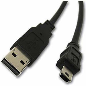USB A MALE TO MINI B MALE CABLE