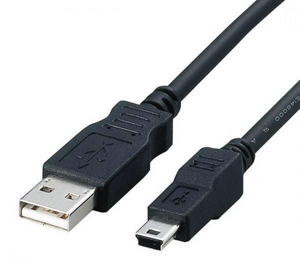 USB MALE TO MINI MALE 5M