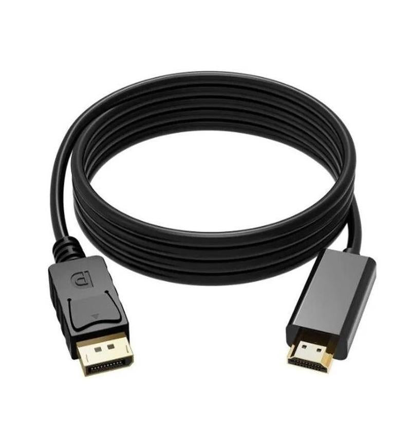 DP (M) TO HDMI (M) 1.8M 4K - 2 PACK