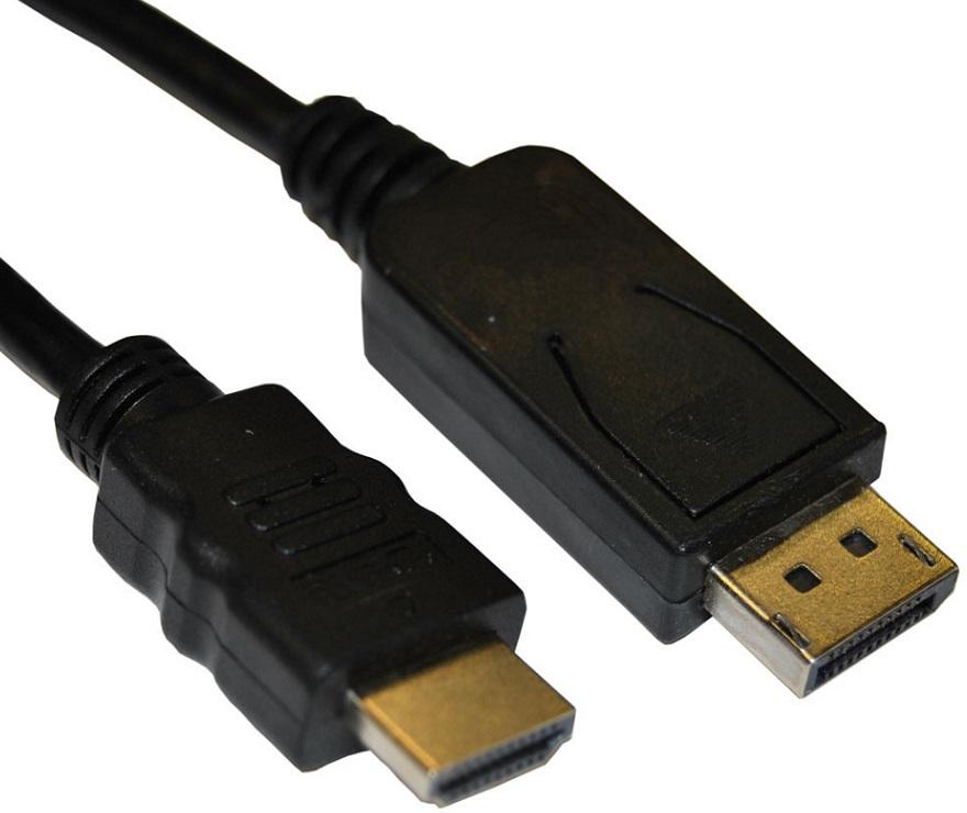 DP (M) TO HDMI (M) 1.8M - 2 PACK