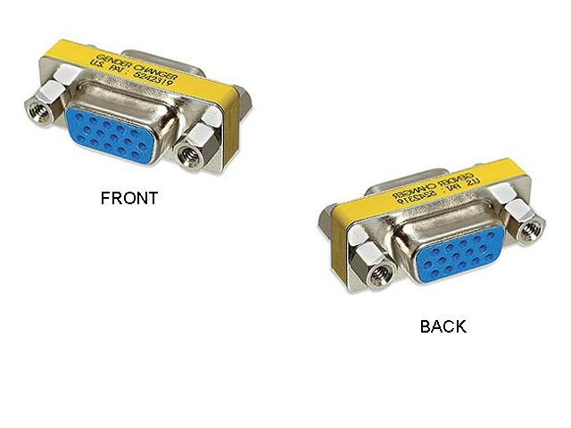 VGA FEMALE TO VGA FEMALE ADAPTER