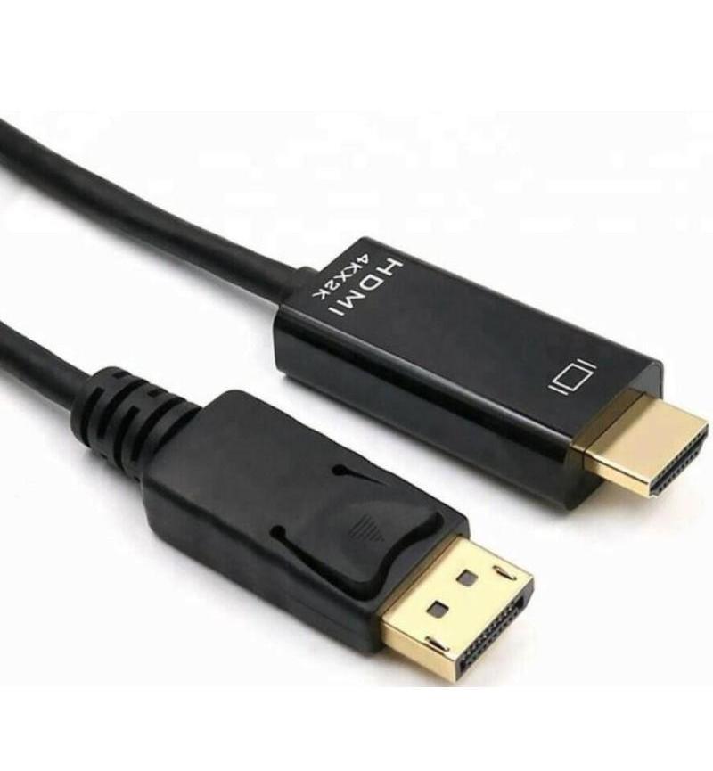 DP (M) TO HDMI (M) 3M  4K  60HZ - 2 PACK