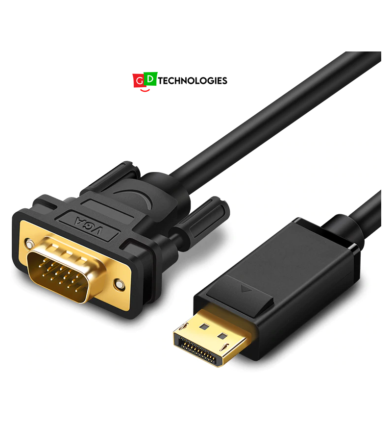 MICROWORLD DISPLAY PORT (M) TO VGA (M) 1.8M