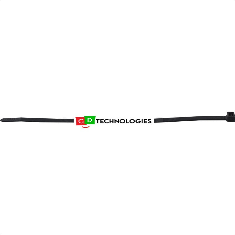 CABLE TIE - MEDIUM 200 x 5.0 BLACK / 100