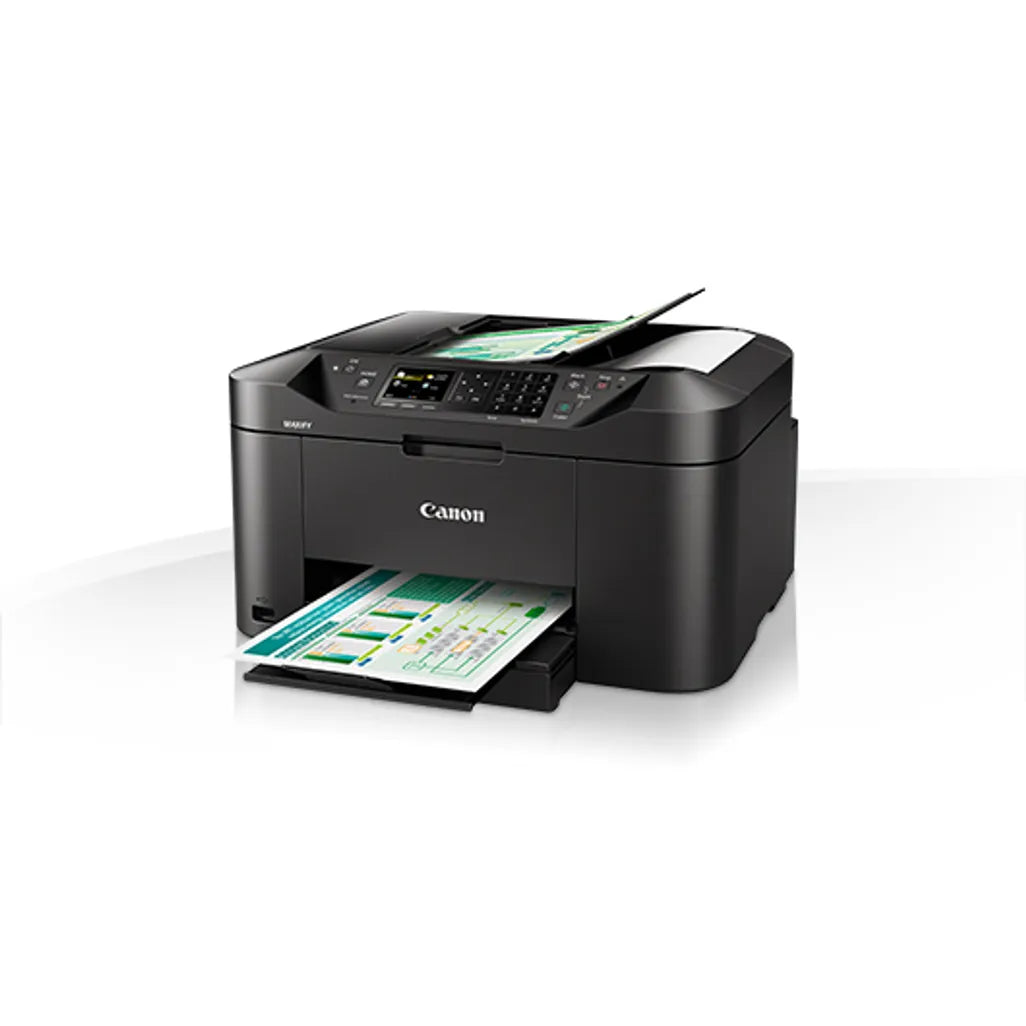 Canon Maxify MB2140 Print/Copy/Fax/Scan.19 ipm mono;13 ipm col; 250 sheet handling;50 Sheet ADF; Auto duplex; USB;WiFi PGI-1400