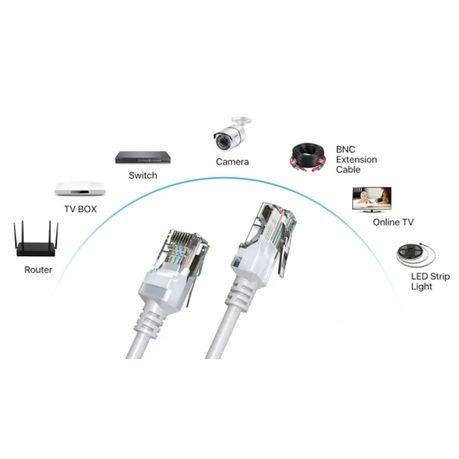 CAT5E    30M GREY SOLID COPPER