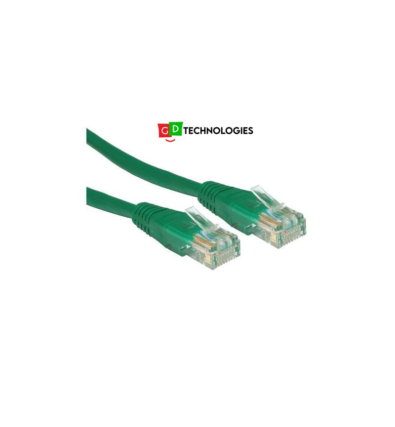 MICROWORLD PATCH: CAT5 20CM - GREEN CABLES