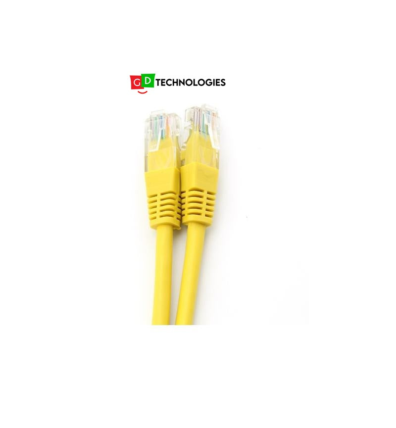 MICROWORLD PATCH: CAT5 20CM - YELLOW CABLE