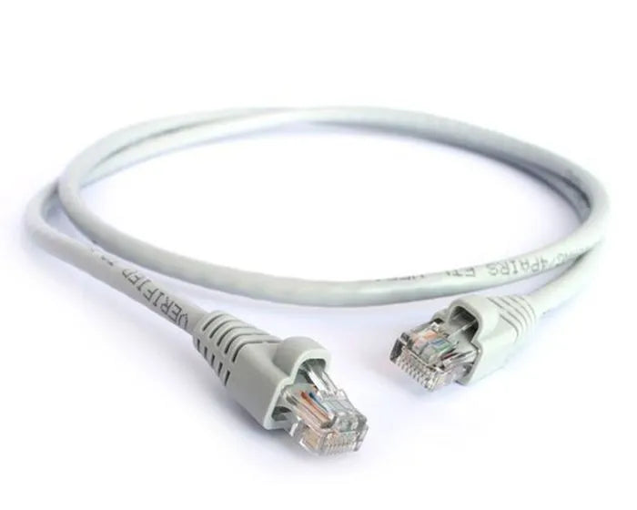RCT - CAT6 PATCH CORD (FLY LEADS) 5M GREY