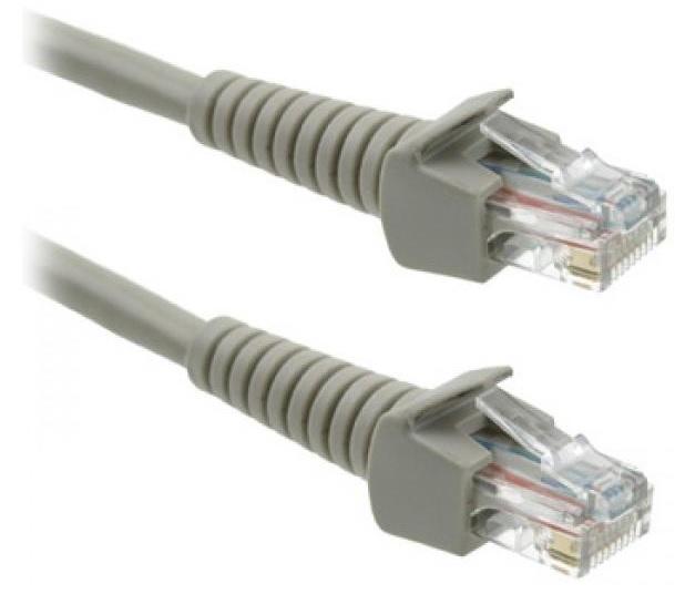 30MTR CAT5E FLYLEAD  LIGHT GREY