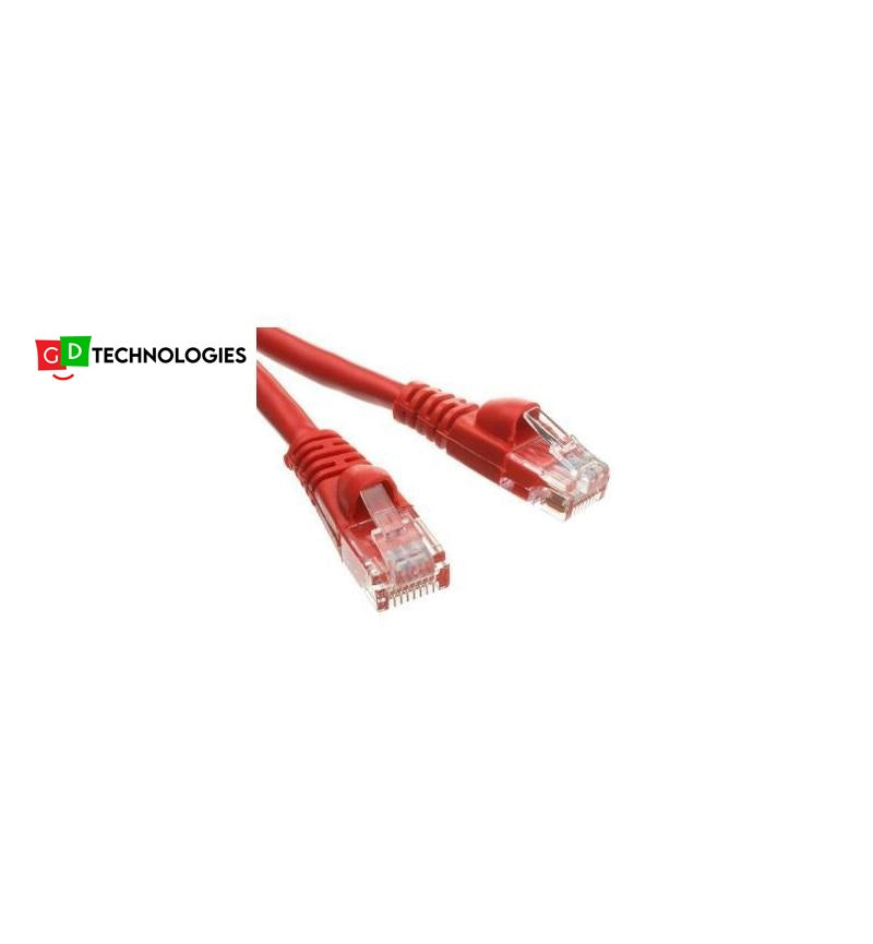 MICROWORLD CAT5E 3M RED CABLES