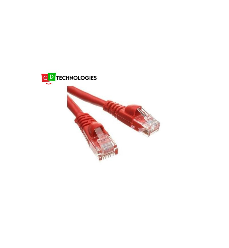 MICROWORLD CAT5E 5M RED CABLES