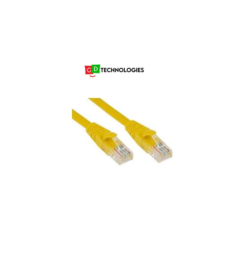 MICROWORLD CAT5E 15M YELLOW CABLES
