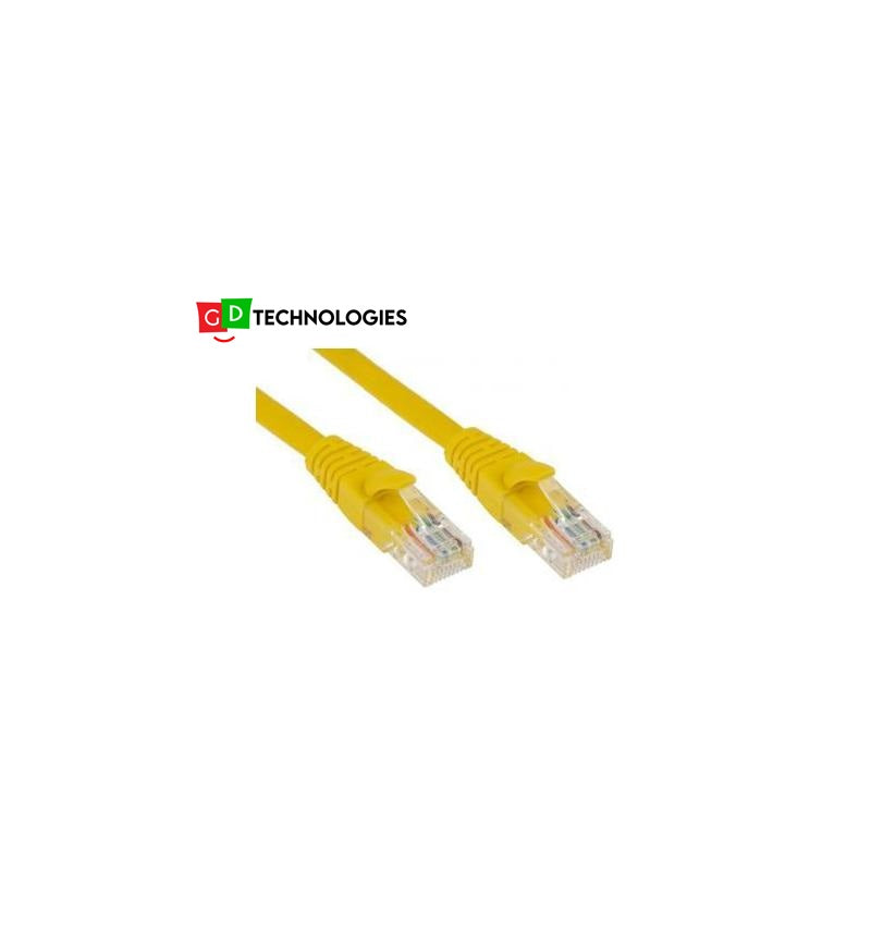 MICROWORLD CAT5E 3M YELLOW CABLES