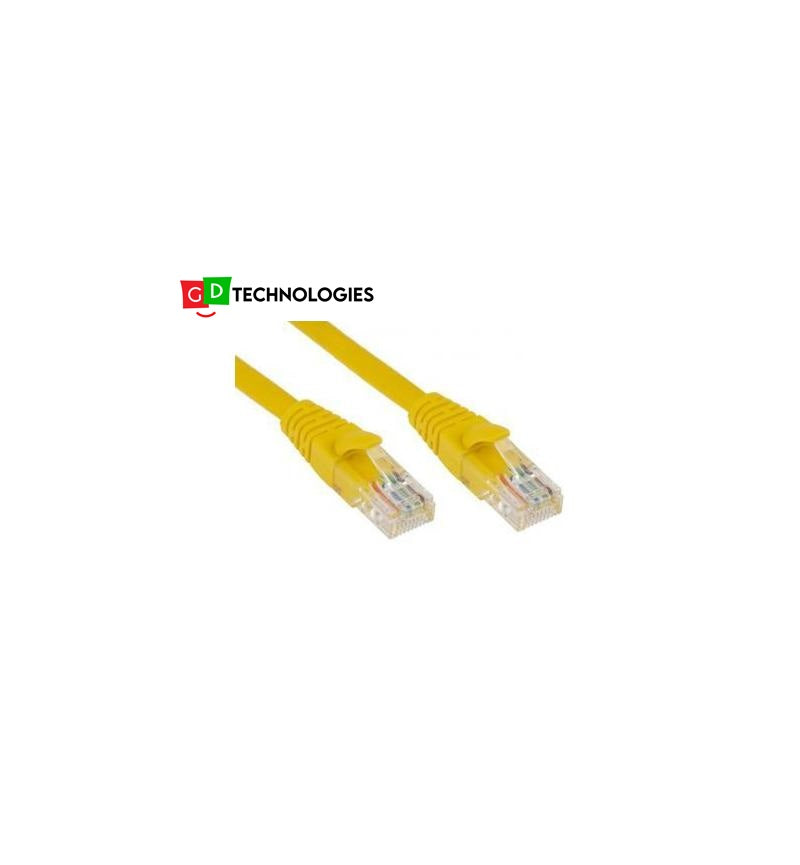 MICROWORLD CAT5E 5M YELLOW CABLES