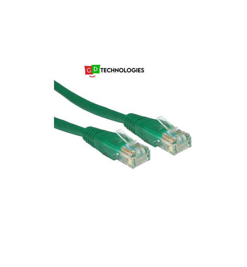 MICROWORLD PATCH: CAT6 20CM - GREEN CABLE