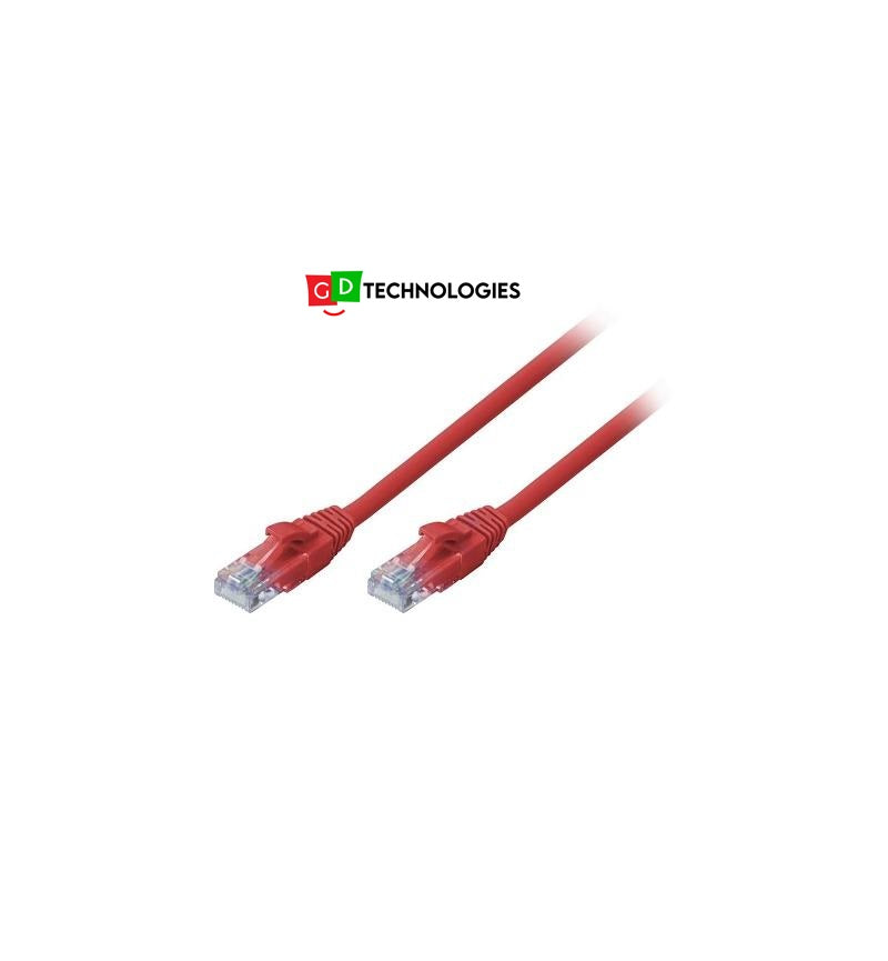 MICROWORLD PATCH: CAT6 20CM - RED CABLE