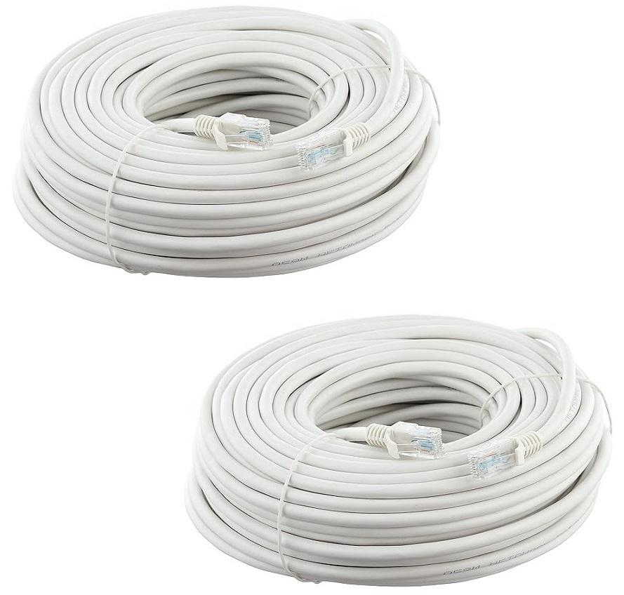 CAT6   20M GREY X 2