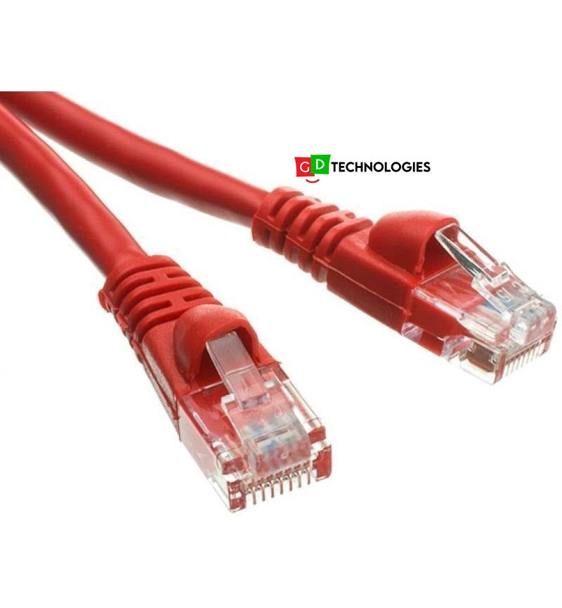 MICROWORLD CAT6 1M RED CABLE