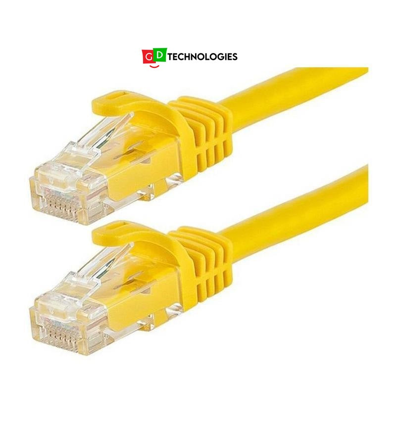 MICROWORLD CAT6 10M YELLOW CABLES