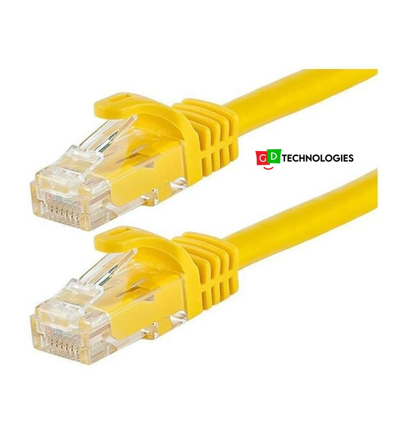 MICROWORLD CAT6 1M YELLOW CABLE