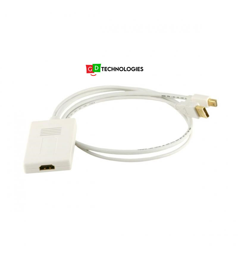 URBAN MINI DISPLAYPORT + USB AUDIO TO HDMI ADAPTER