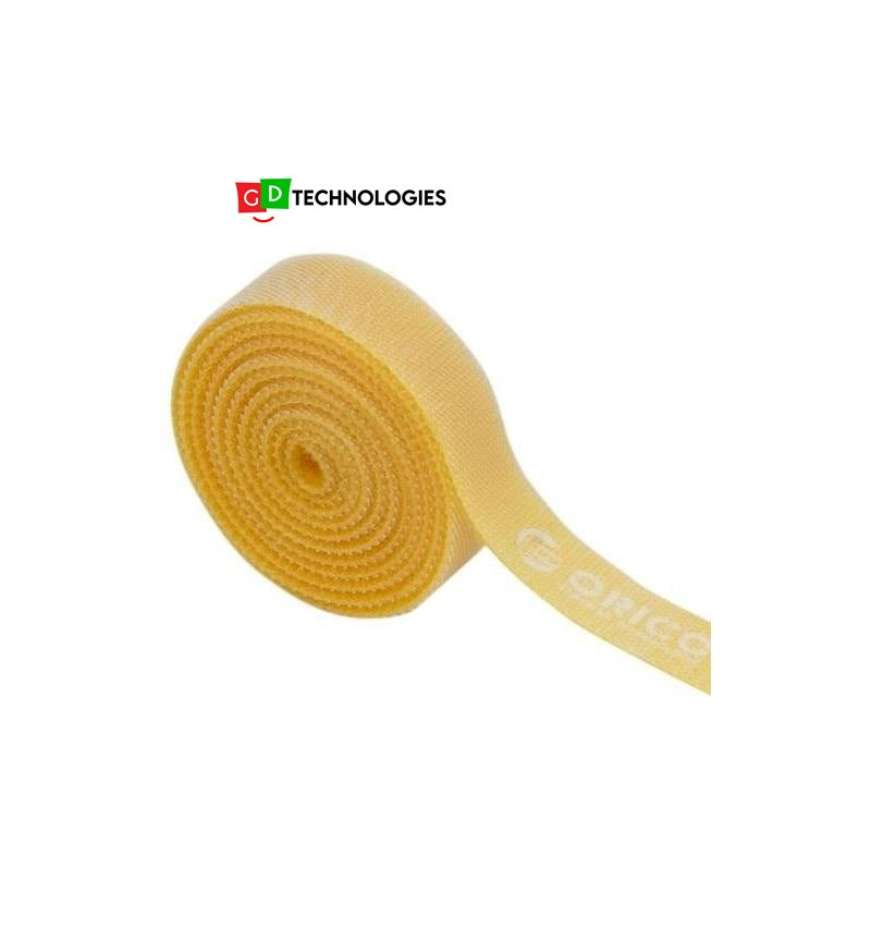 ORICO VELCRO CABLE 1M YELLOW